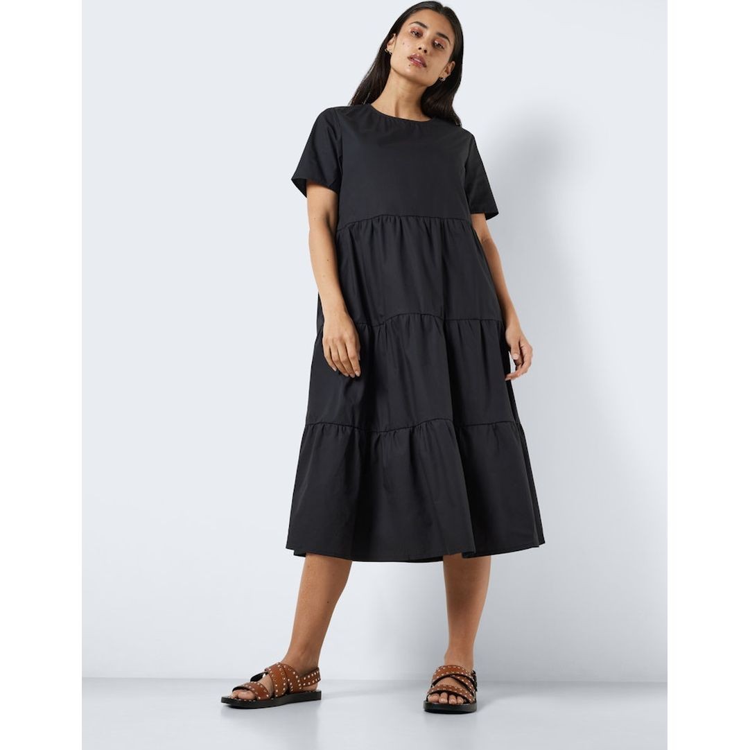 NOISY MAY Maxi suknelė moterims, Juoda, Nmcaroline maxi dress 5