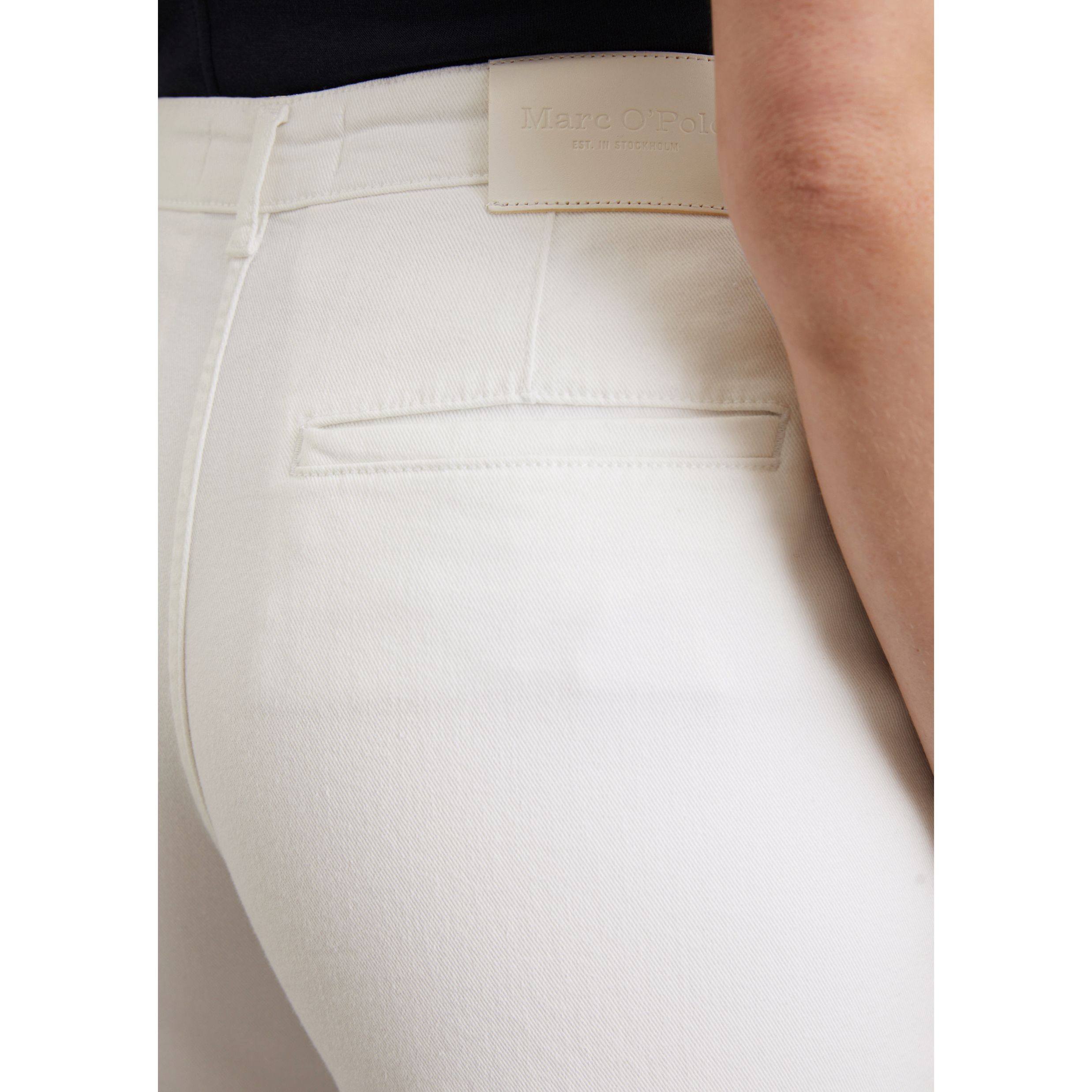 MARC O'POLO Platūs džinsai moterims, Balta, Wide leg 502908512223 4