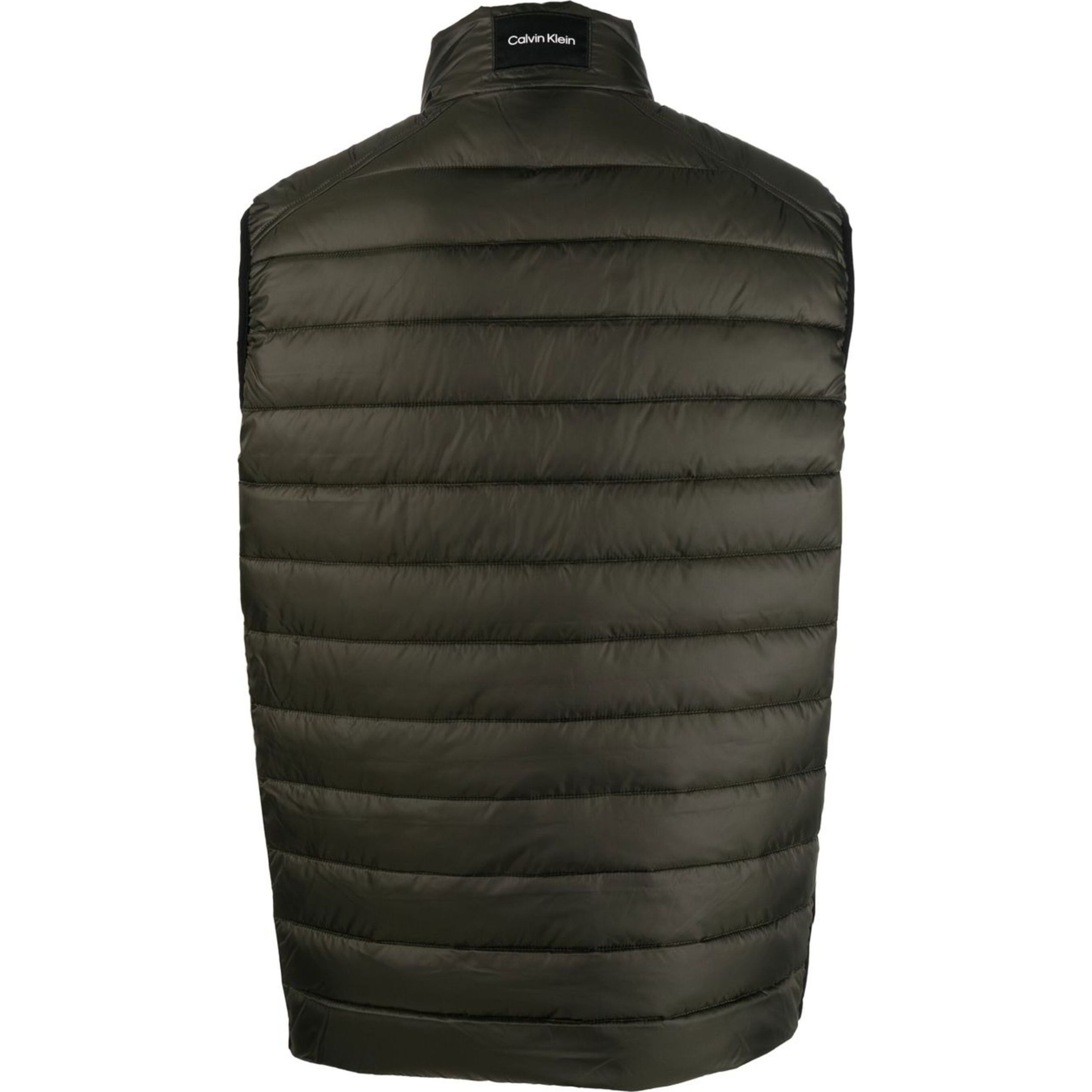 CALVIN KLEIN Pūkinė liemenė vyrams, Žalia, Vests 2