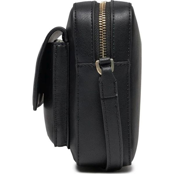 CALVIN KLEIN Rankinė per petį moterims, Juoda, Re-lock camera bag flap 2