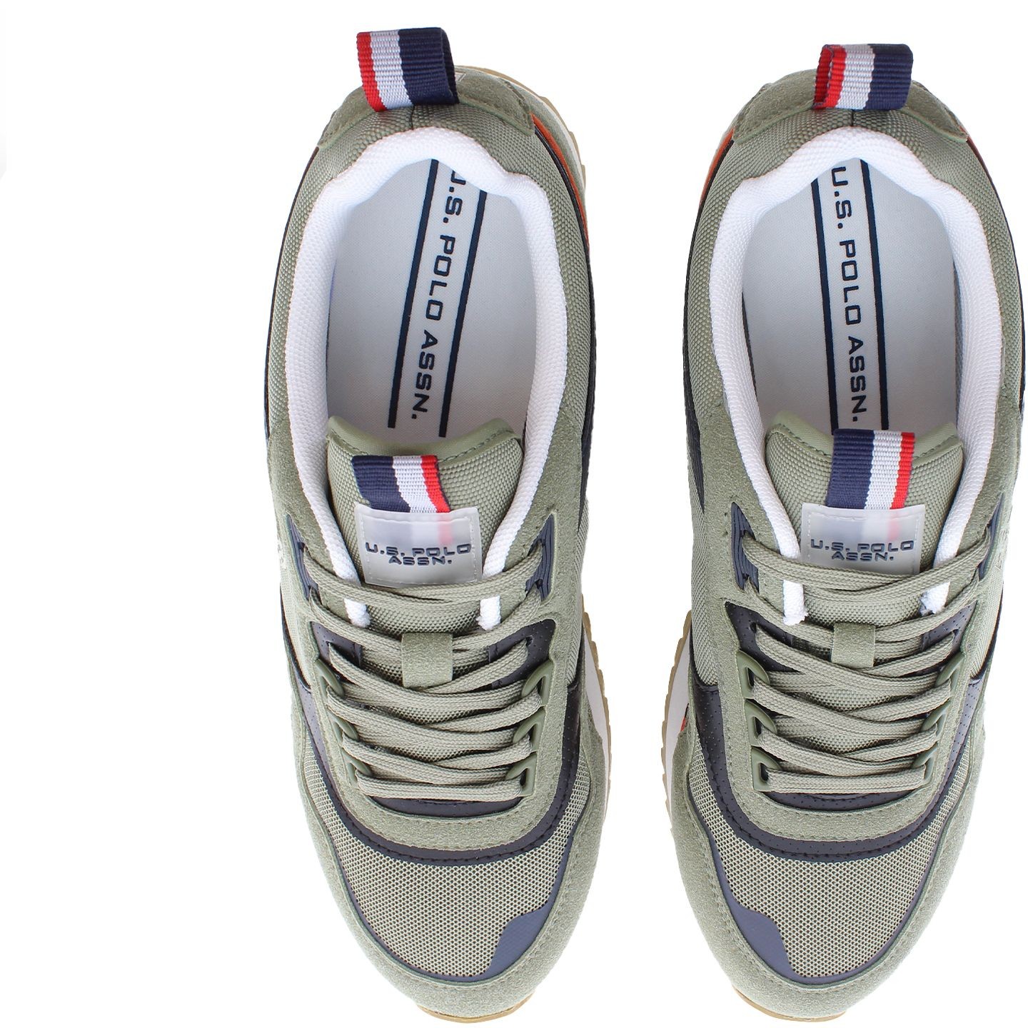 U.S.POLO Sportiniai bateliai vyrams, Žalia, SPORT SHOE 3