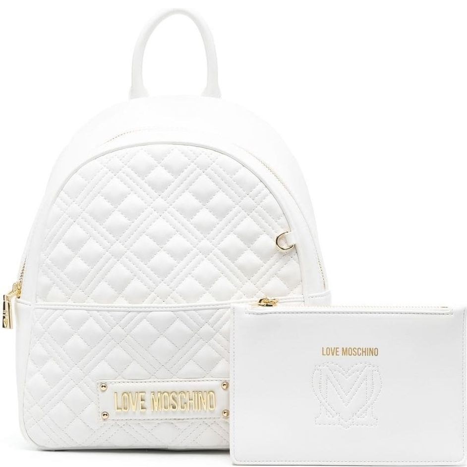 LOVE MOSCHINO Kuprinė moterims, Balta, Backpack 1