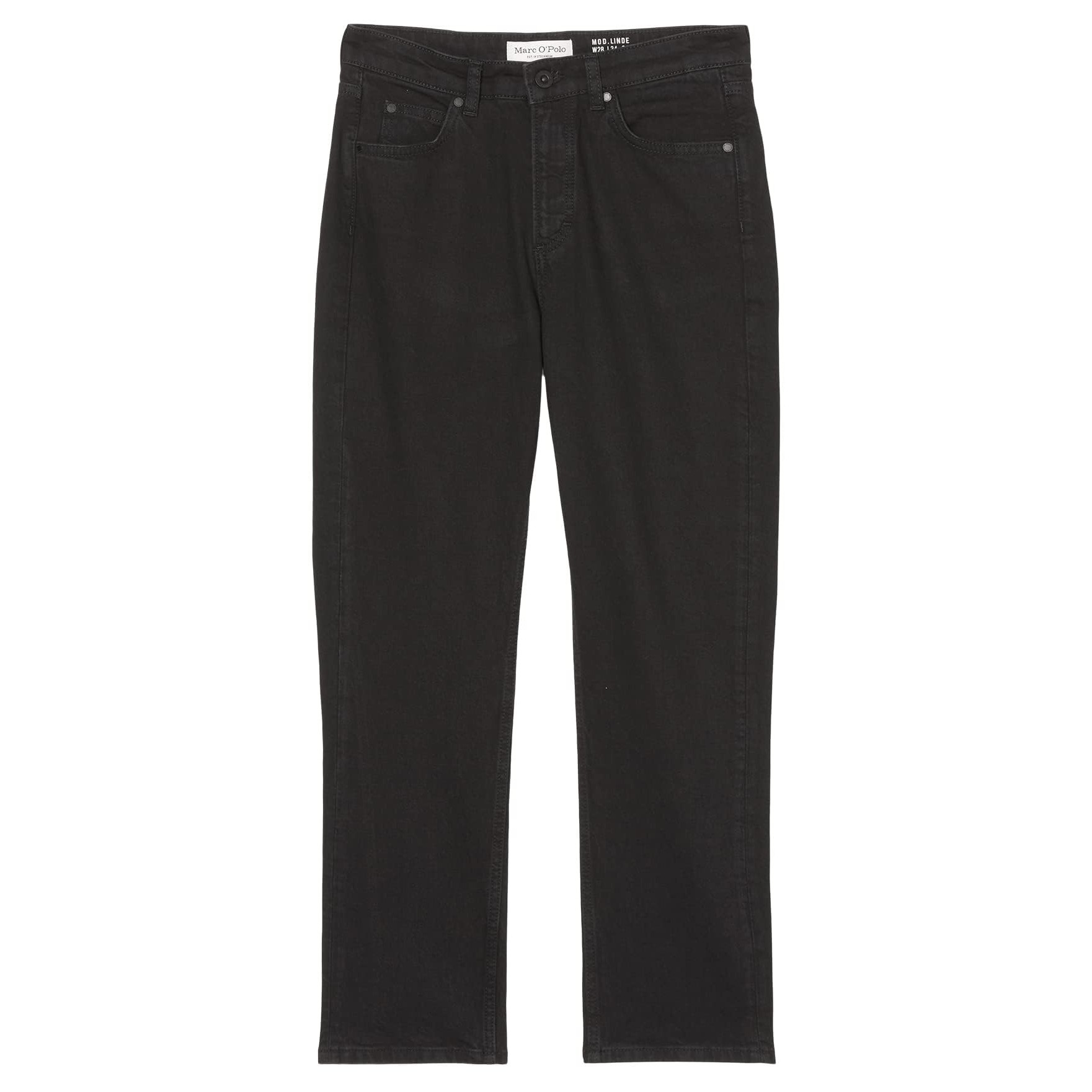 MARC O'POLO Tiesūs džinsai moterims, Juoda 1