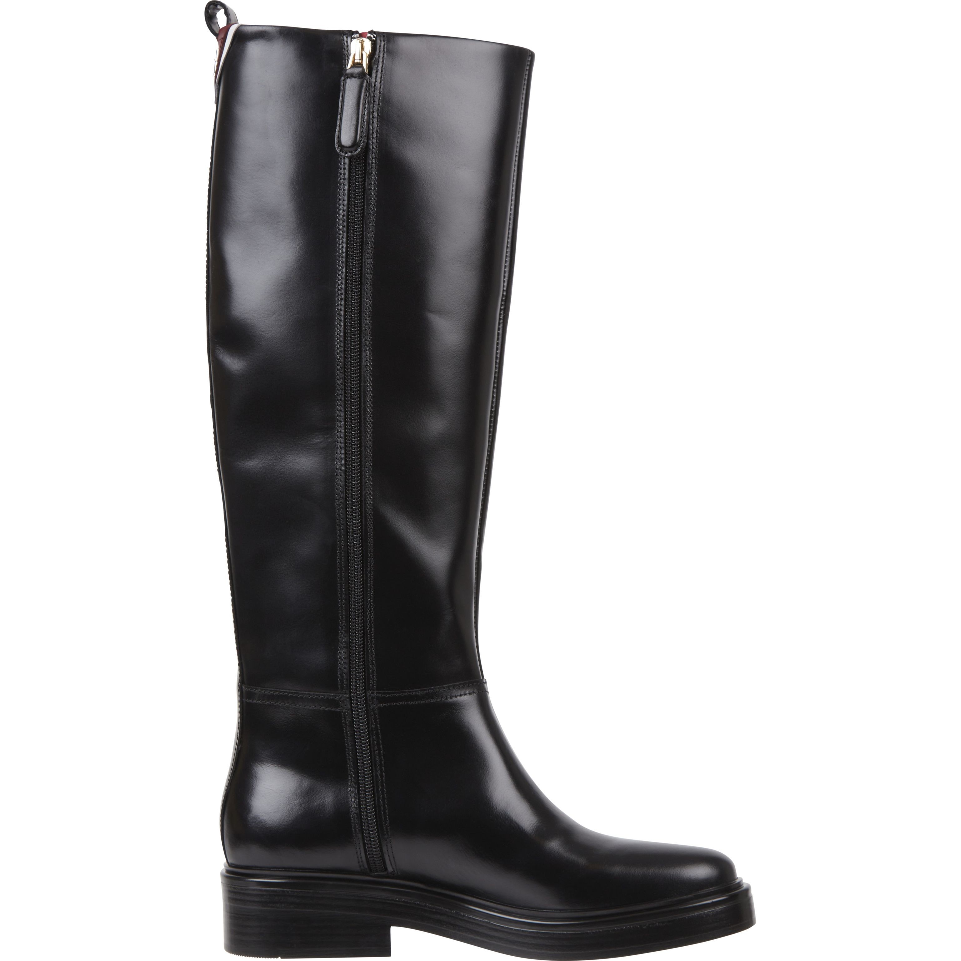 TOMMY HILFIGER Auliniai moterims, Juoda, Cool elevated longboot 3