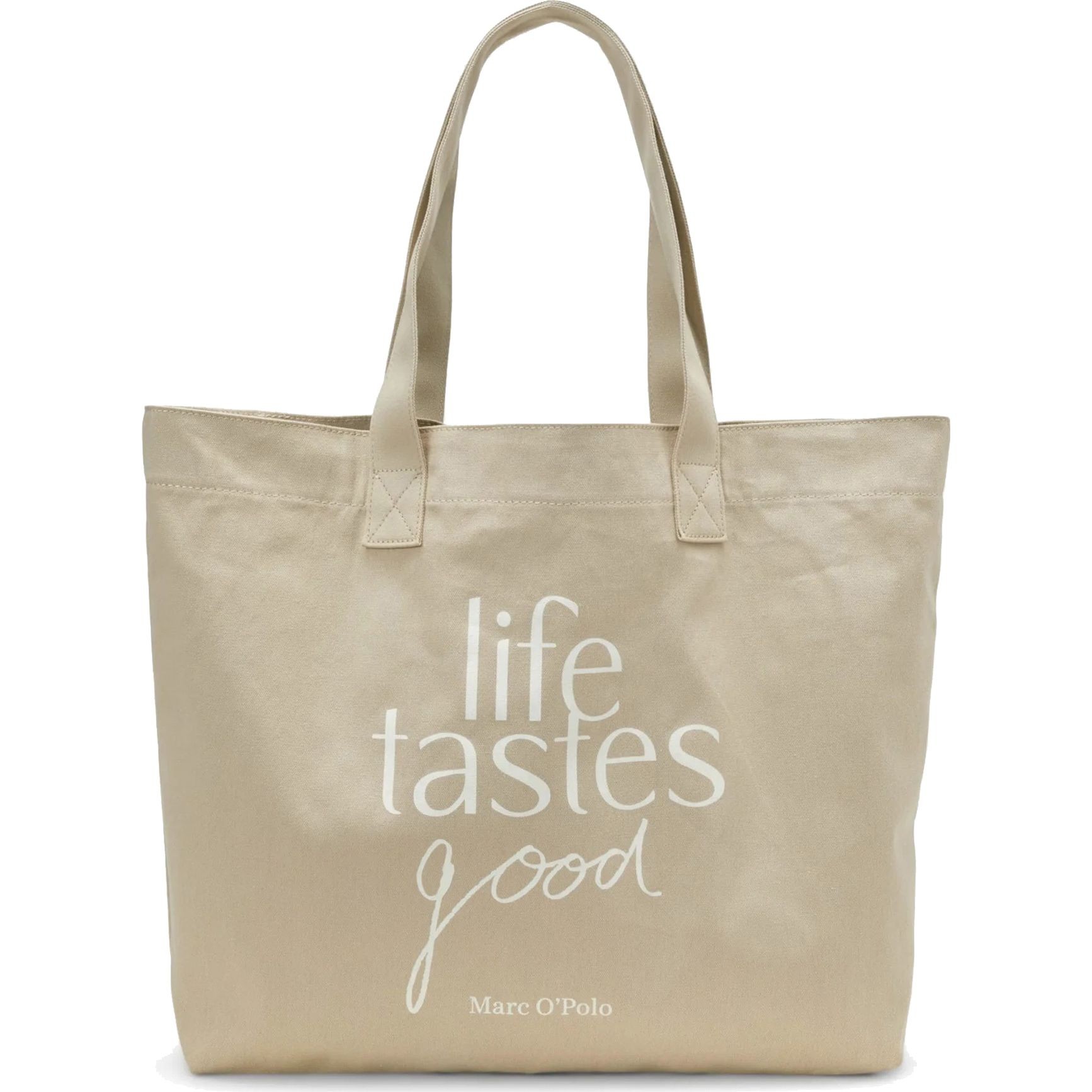 MARC O'POLO Pirkinių krepšys moterims, Smėlio, Issa Tote bag 1