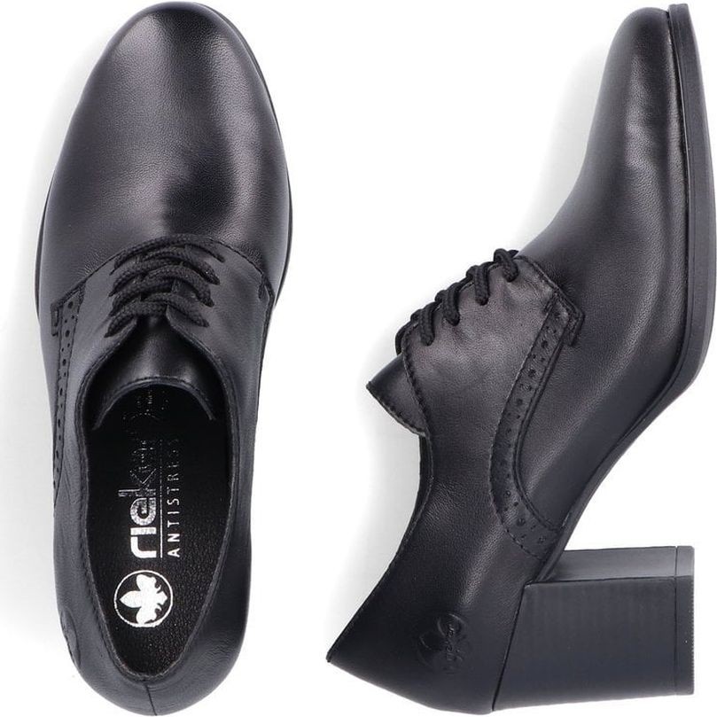 RIEKER Aulinukai moterims, Juoda, Ladies shoes 4