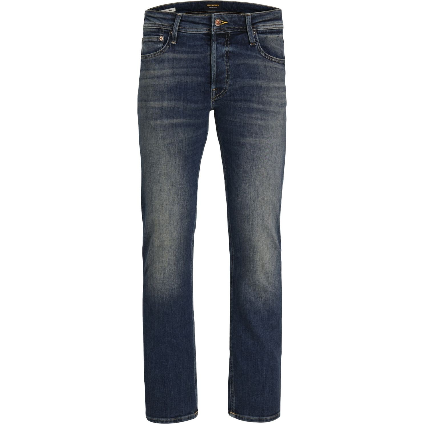 JACK & JONES Aptempti džinsai vyrams, Mėlyna, Mike original 1