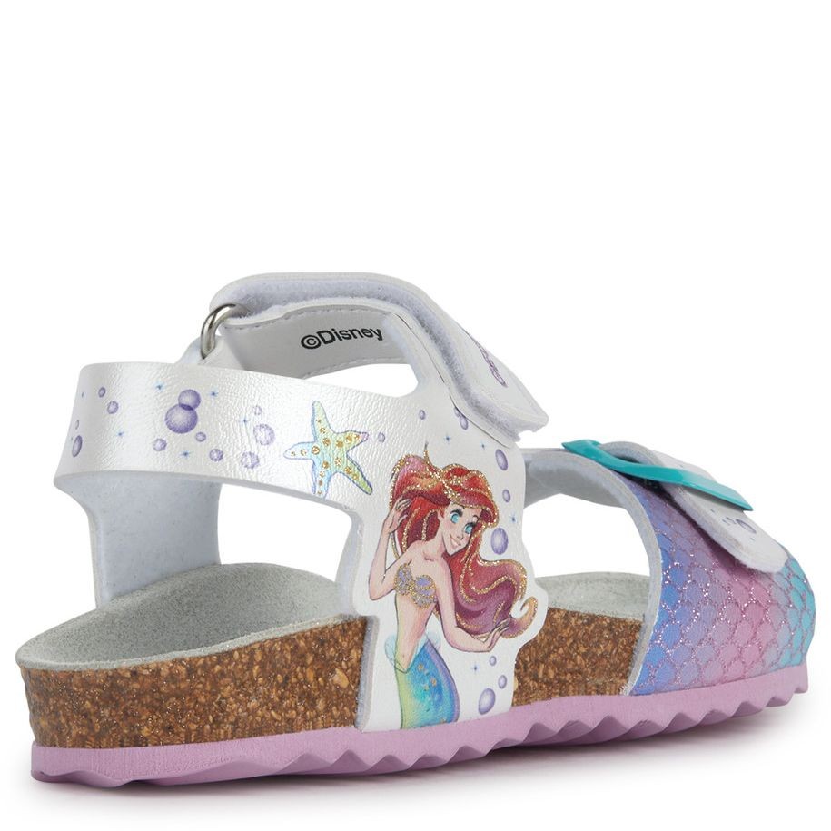 GEOX Basutės mergaitėms, Balta, ADRIEL SANDALS 4