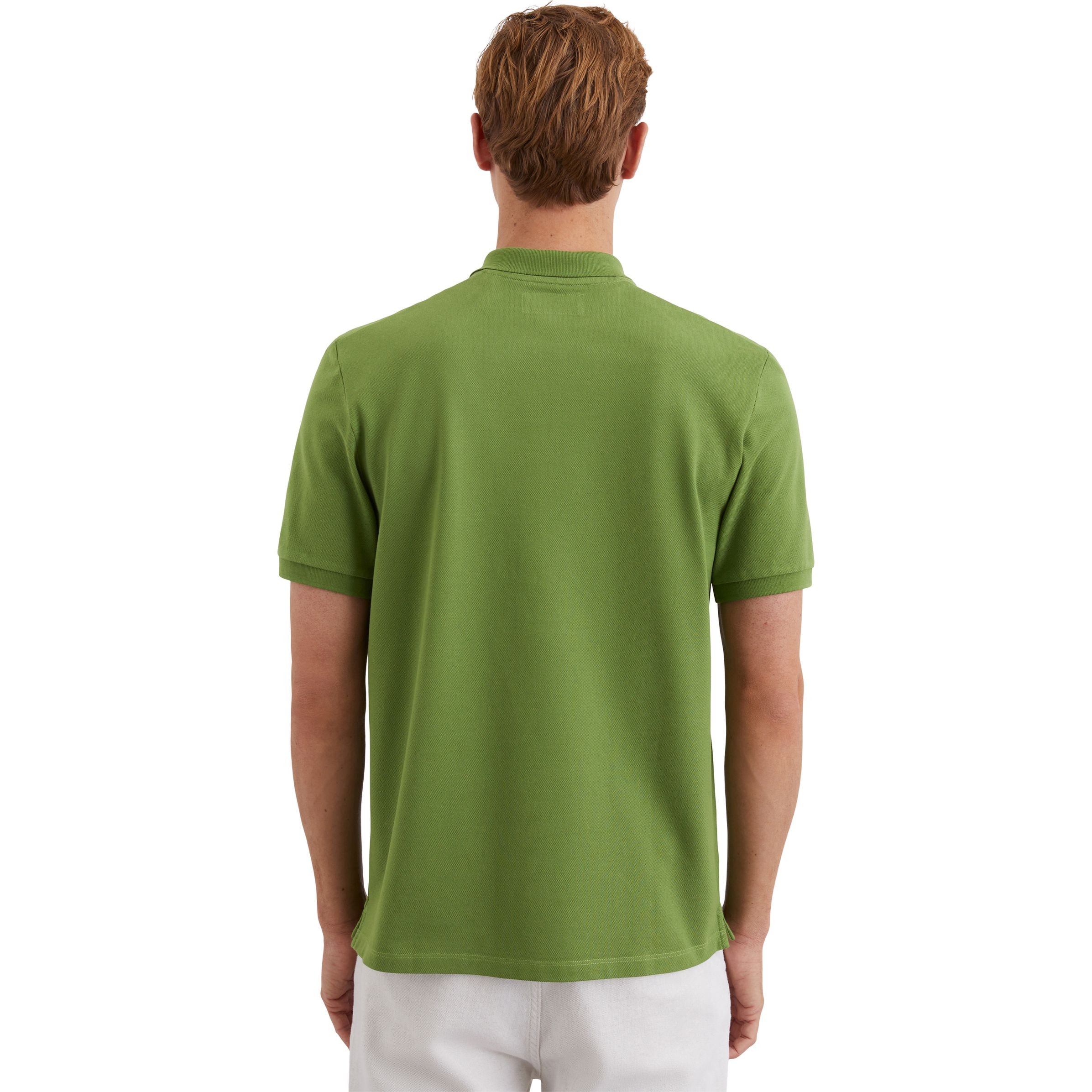 MARC O'POLO Polo marškiniai trumpos rank. vyrams, Žalia, Polo short 523223053092 3