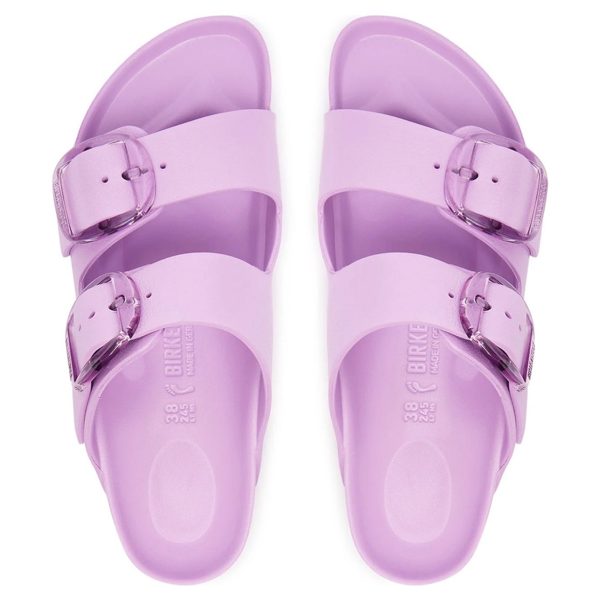 BIRKENSTOCK Šlepetės moterims, Violetinė, Arizona Big Buckle slippers 4