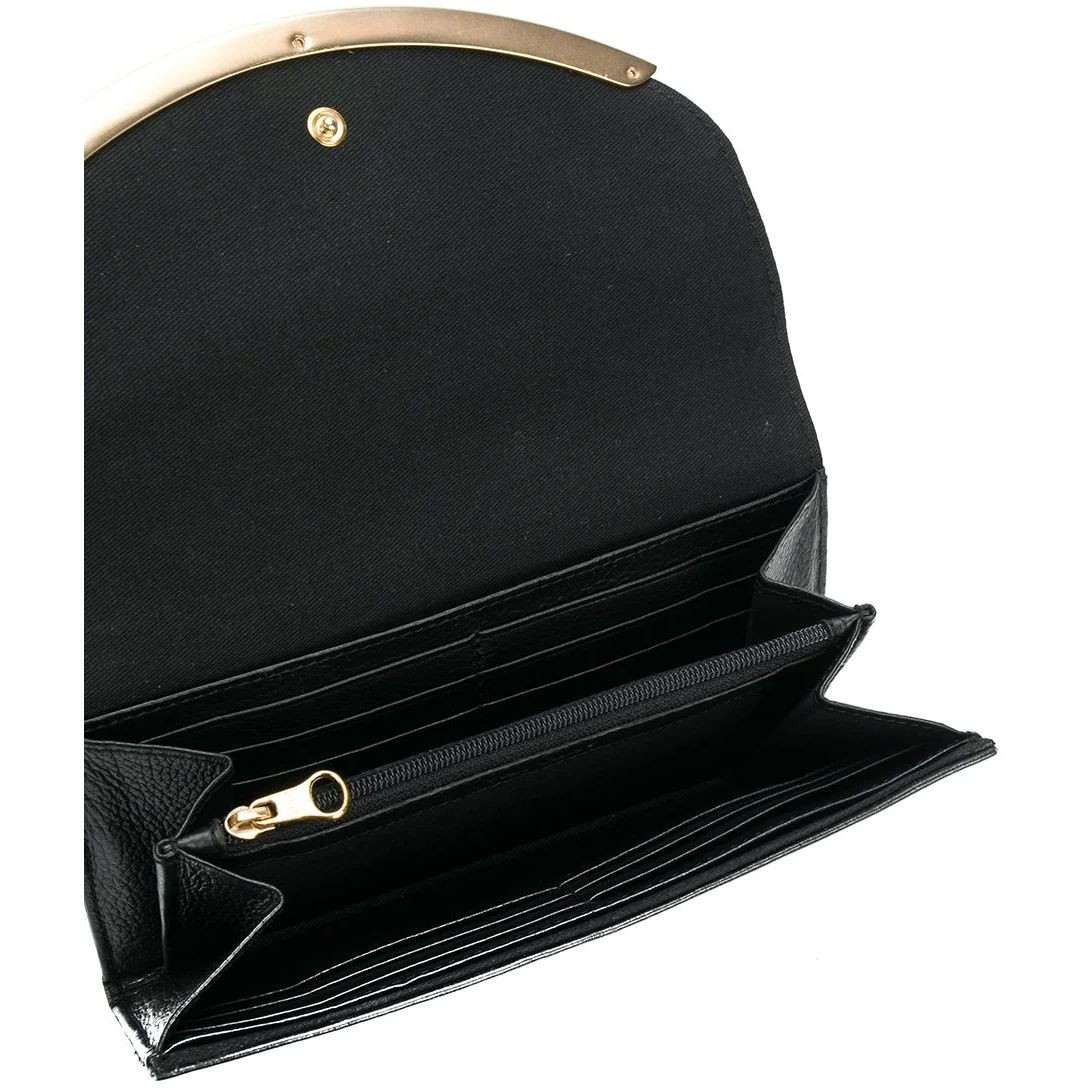 SEE BY CHLOE Delninukė moterims, Juoda, Lizzie long wallet 3