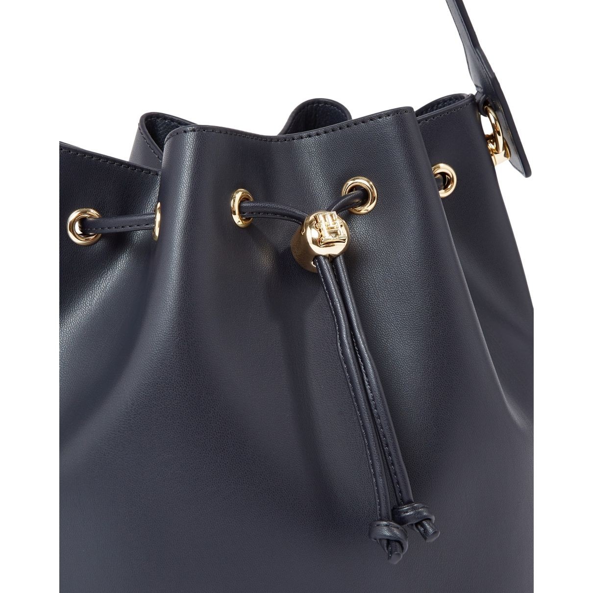 TOMMY HILFIGER Rankinė per petį moterims, Mėlyna, Iconic bucket 3