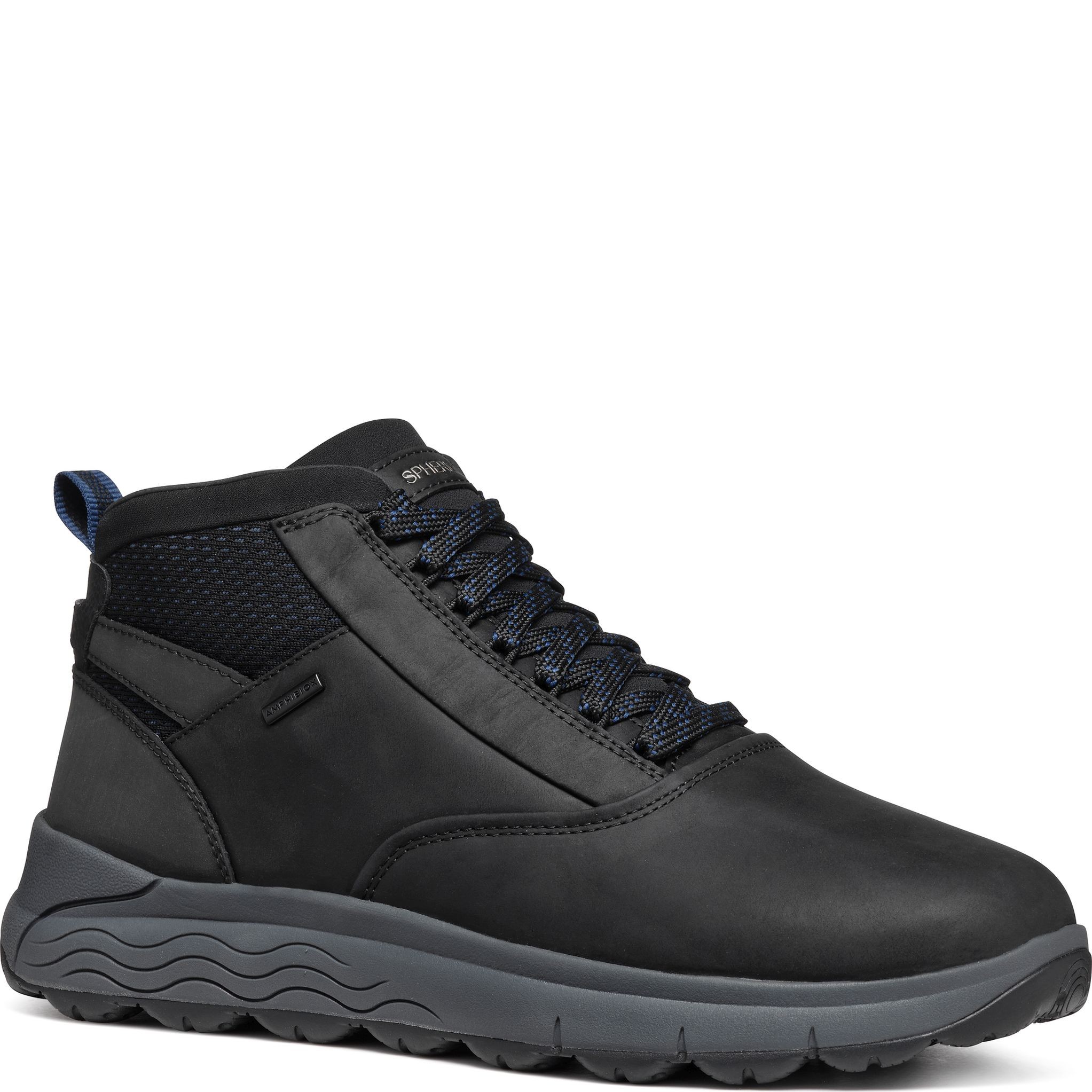 GEOX Aulinukai vyrams, Juoda, Spherica booties 1