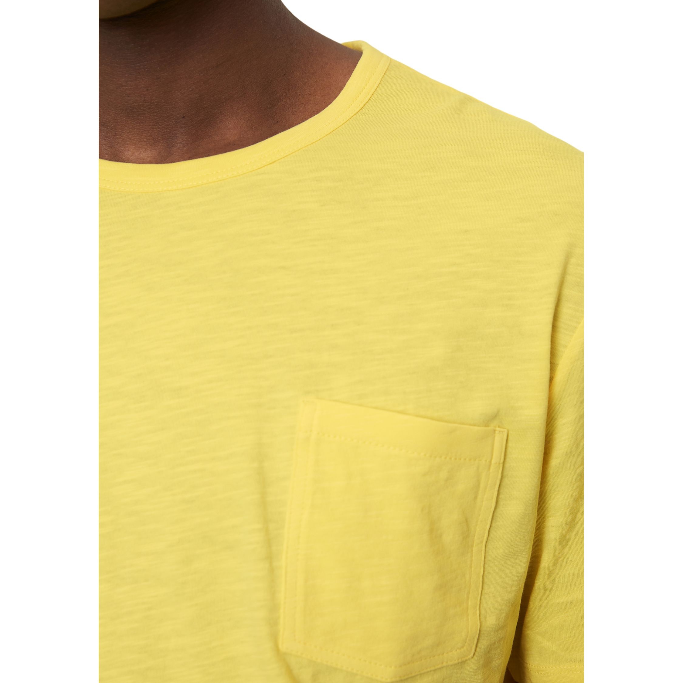 MARC O'POLO Marškinėliai vyrams, Geltona 4