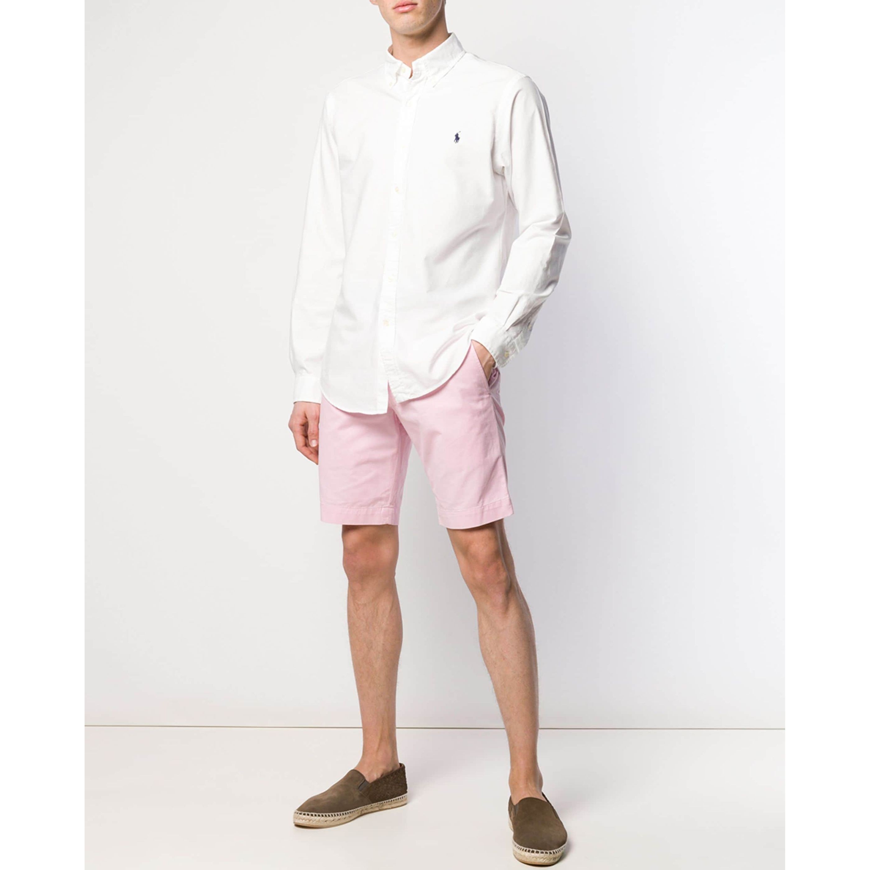 POLO RALPH LAUREN Marškiniai ilgomis rankovėmis vyrams, Balta, Long sleeve shirt 3