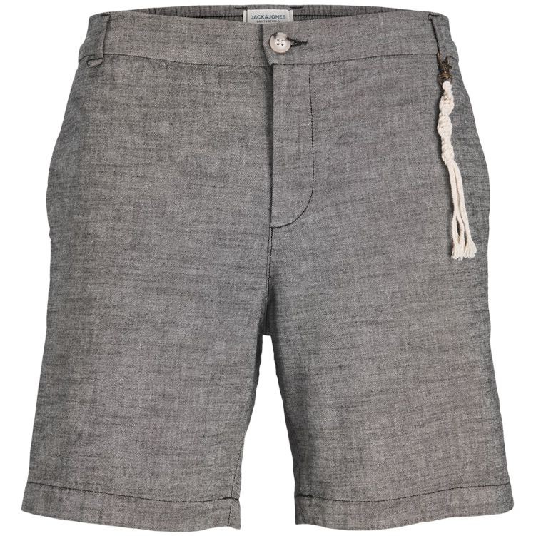 JACK & JONES Šortai vyrams, Juoda, JPSTCOVE JJLINEN SHO 1