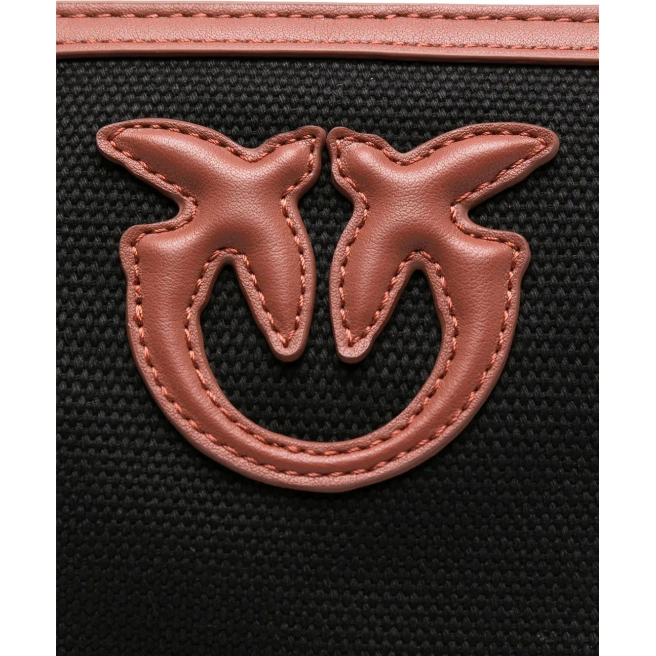 PINKO Pirkinių krepšys moterims, Juoda, Miranda classic tote bag 3