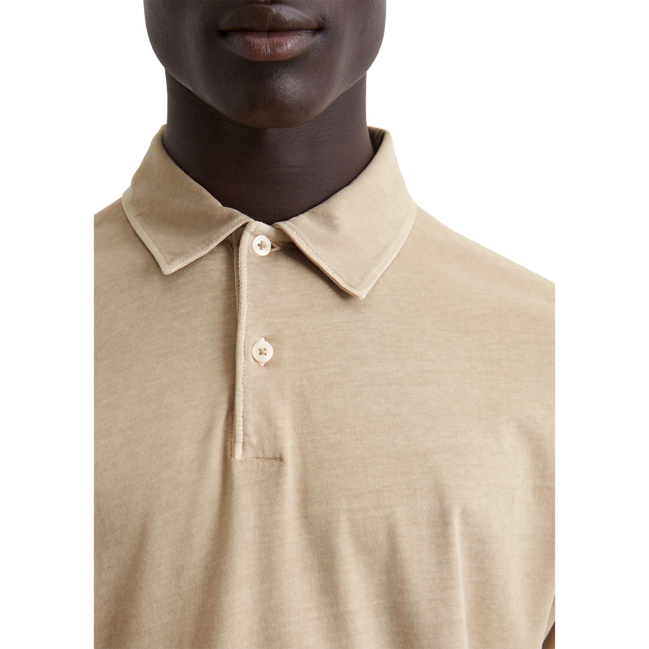 MARC O'POLO Polo marškiniai trumpos rank. vyrams, Smėlio, Polo short 524221053056 4