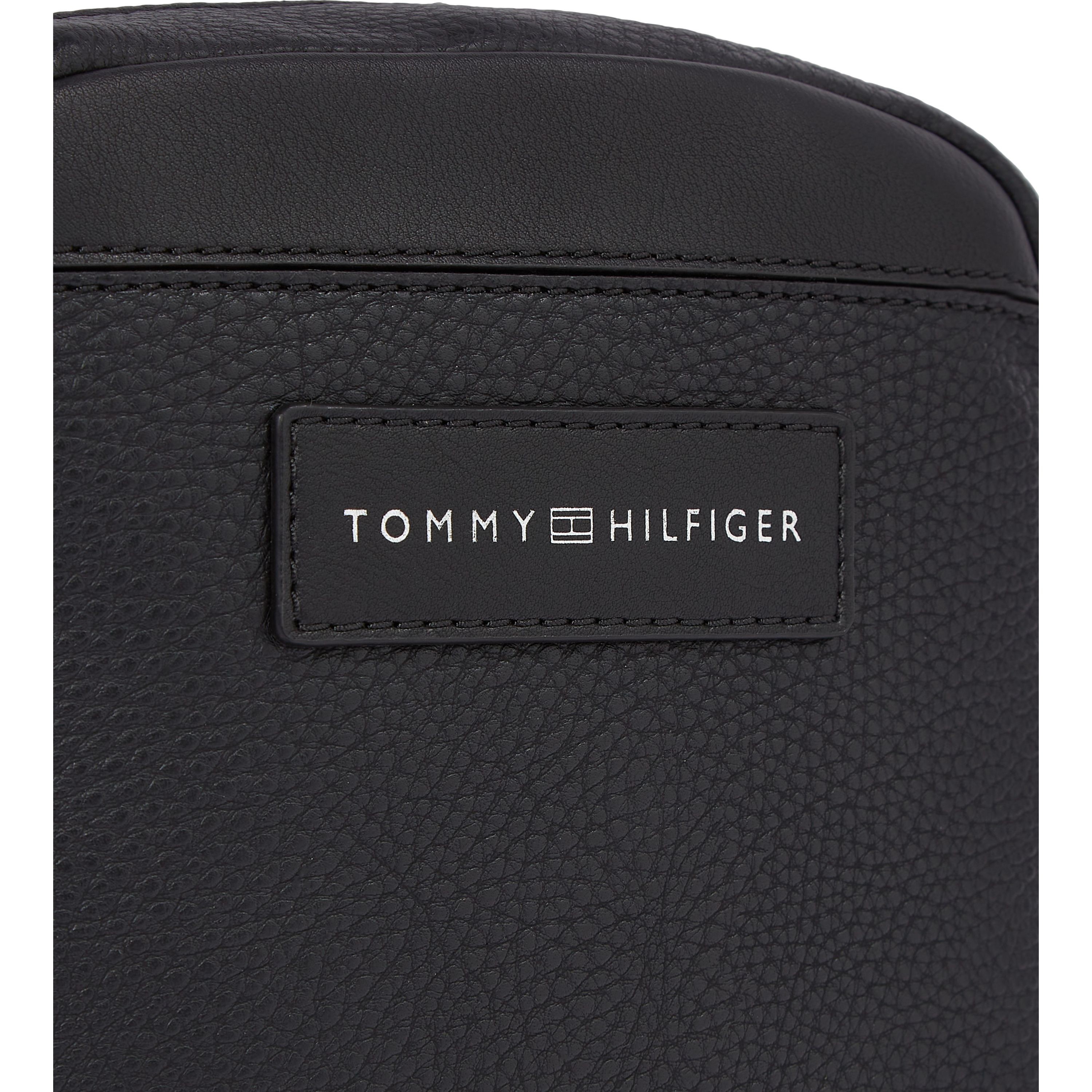 TOMMY HILFIGER Rankinė per petį vyrams, Juoda, Business mini reporter 3