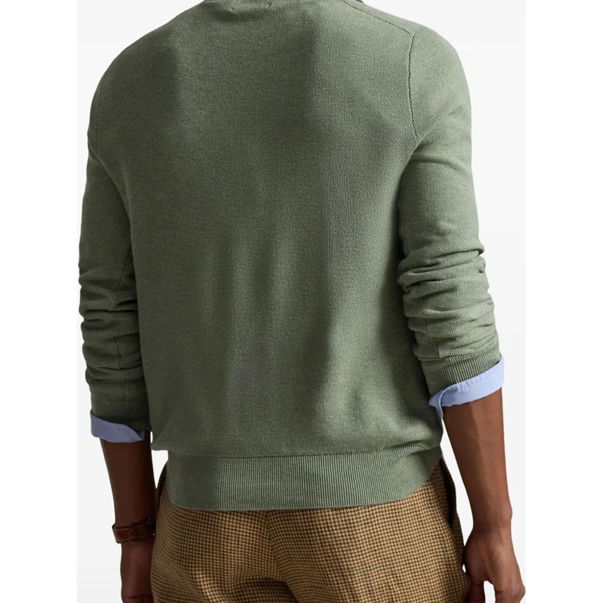 POLO RALPH LAUREN Megztinis vyrams, Žalia, Ls hz-long sleeve-pullover 3