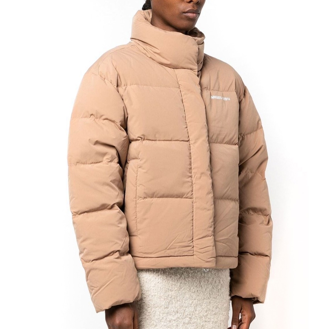 AXEL ARIGATO Pūkinė striukė moterims, Ruda, Atlas Down Jacket 2