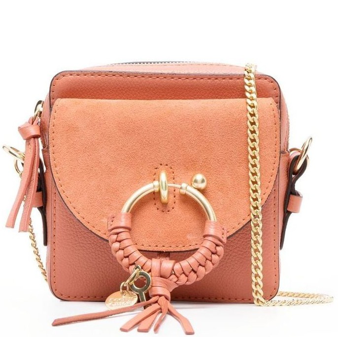 SEE BY CHLOE Rankinė per petį moterims, Oranžinė, Joan mini crossbody 1