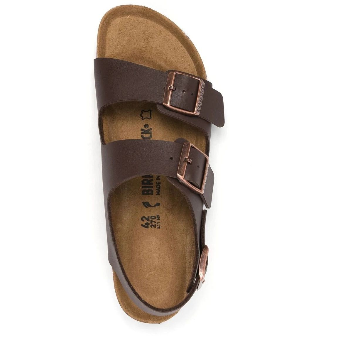 BIRKENSTOCK Basutės, Ruda, Milano BS 4