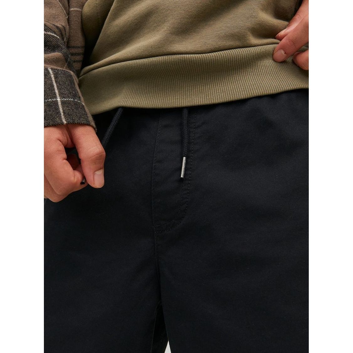 JACK & JONES Kelnės vyrams, Juoda, Kelnės 6