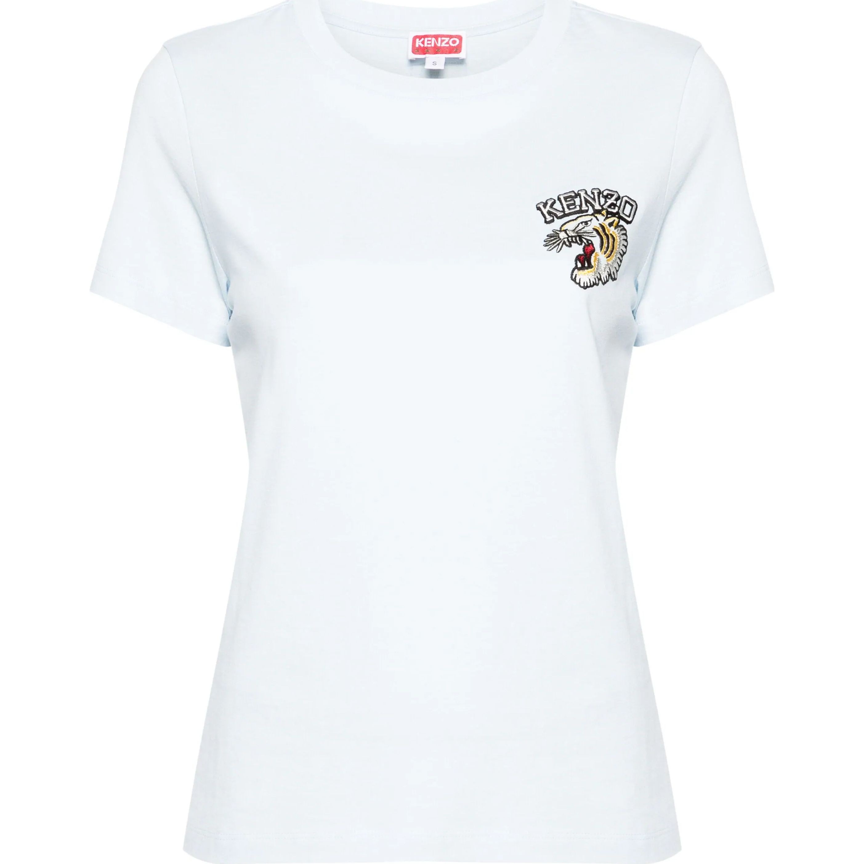 KENZO Marškinėliai trump. rankovėmis moterims, Mėlyna, Tiger varsity classic t-shirt