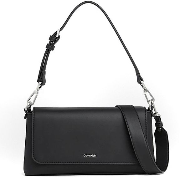 CALVIN KLEIN Rankinė per petį moterims, Juoda, Must shoulder bag 1