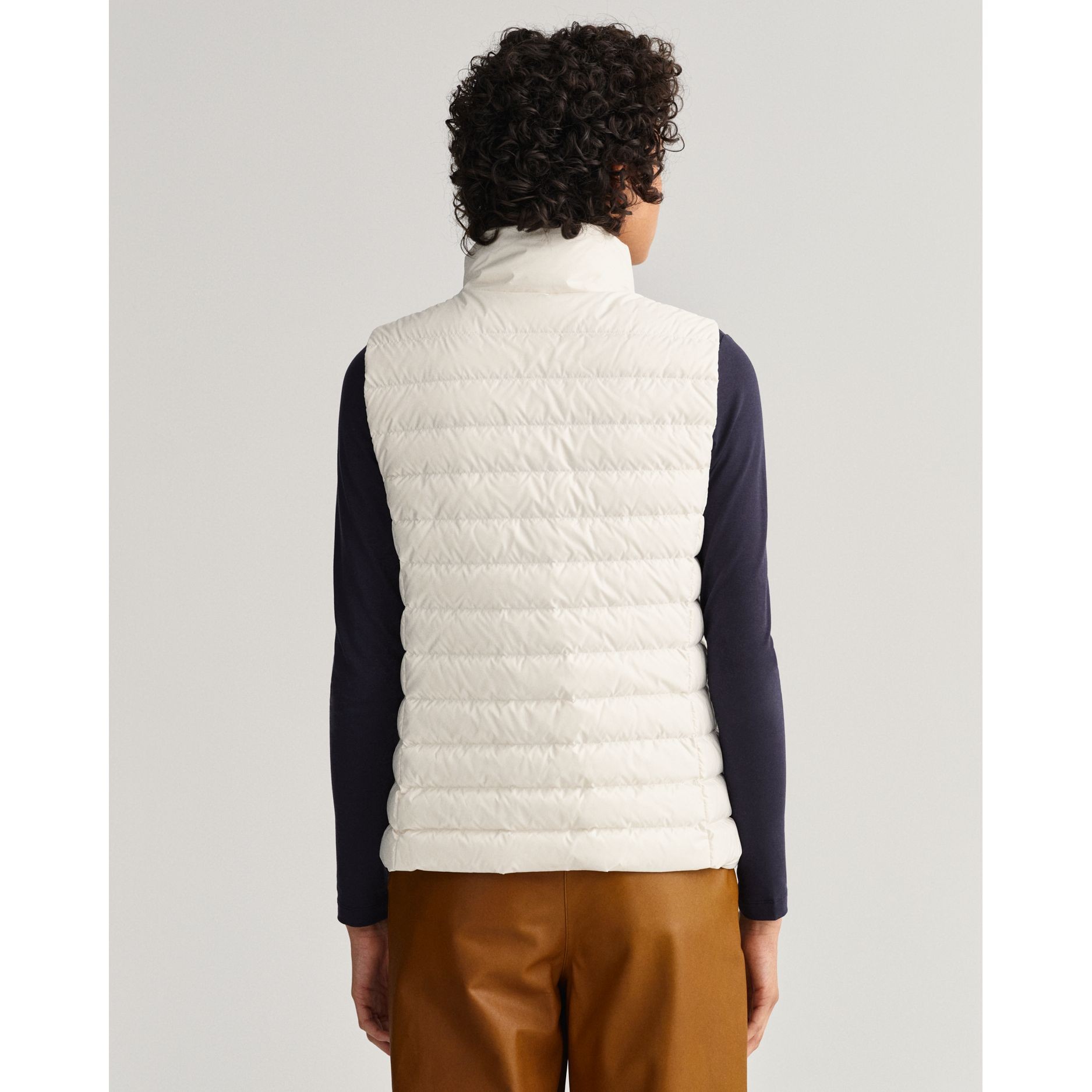 GANT Liemenė moterims, Smėlio, light down gilet 2