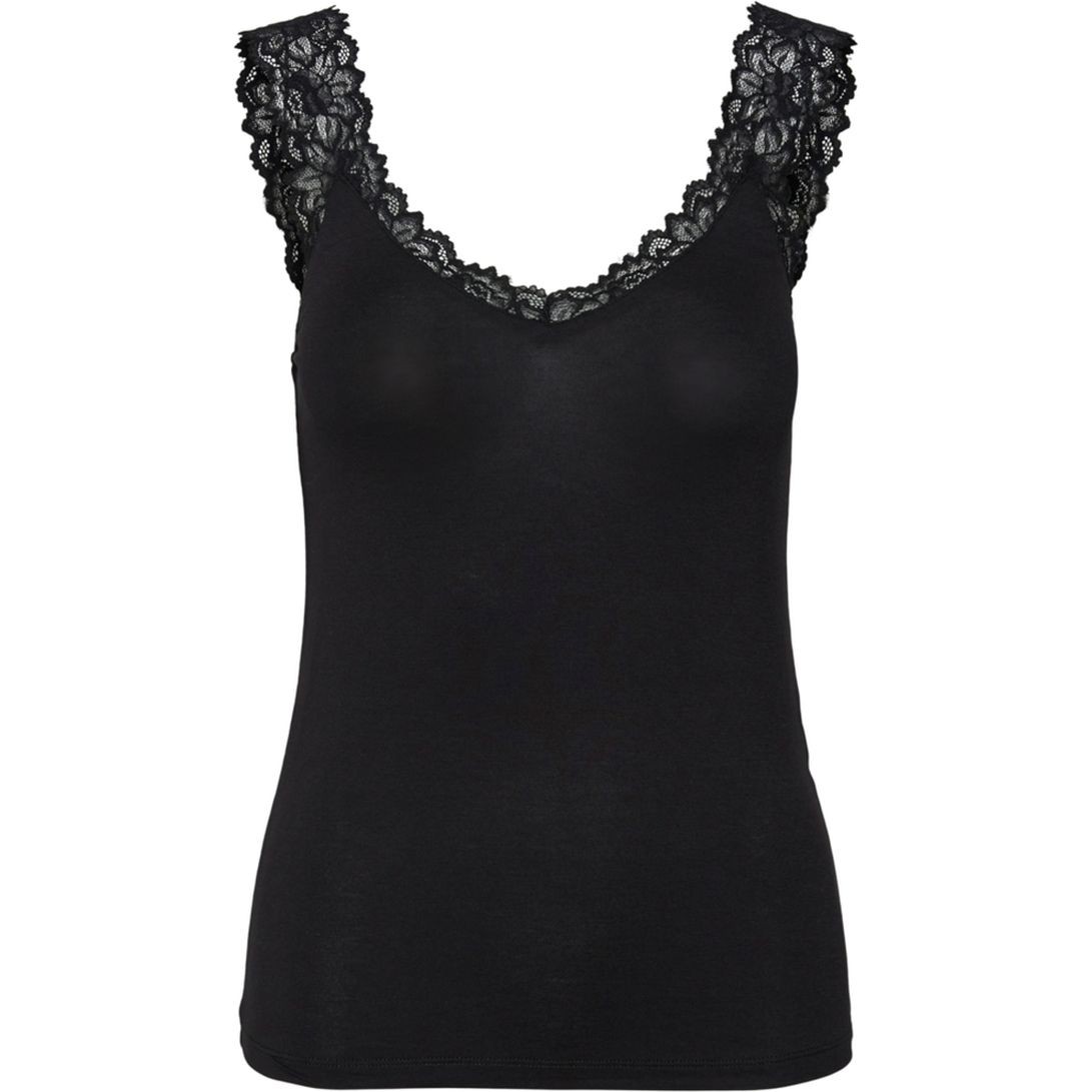 VERO MODA Palaidinės moterims, Juoda, VMROSA SL TOP JRS NO 1