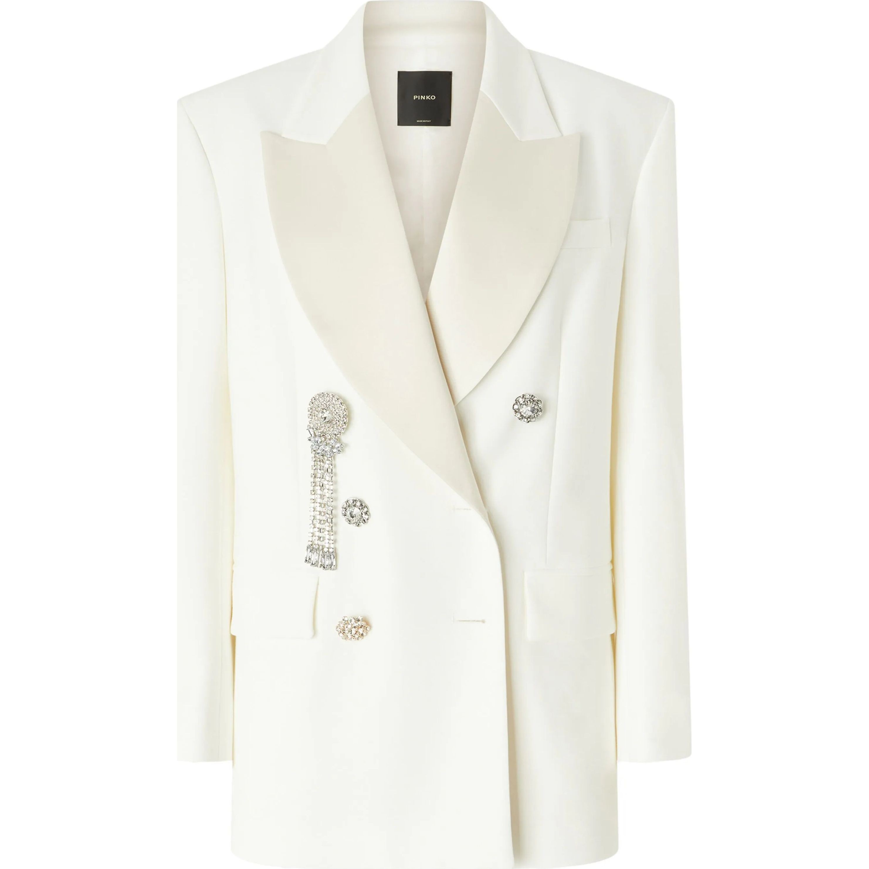 PINKO Švarkas moterims, Balta, Blazer 1