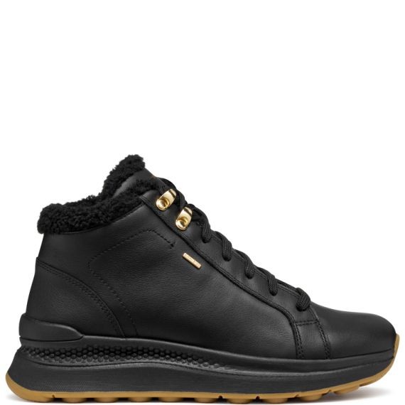 GEOX Laisvalaikio bateliai moterims, Juoda, Spherica actif Leisure 2