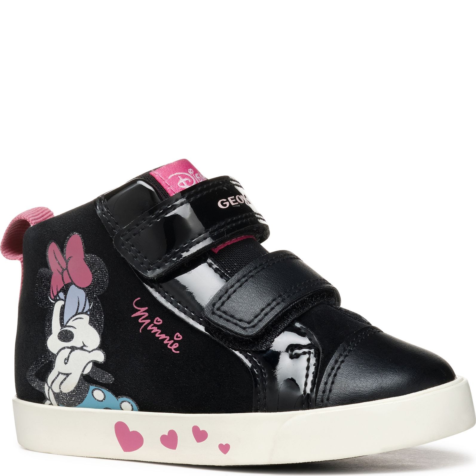 GEOX Aulinukai mergaitėms, Juoda, Kilwi booties 1