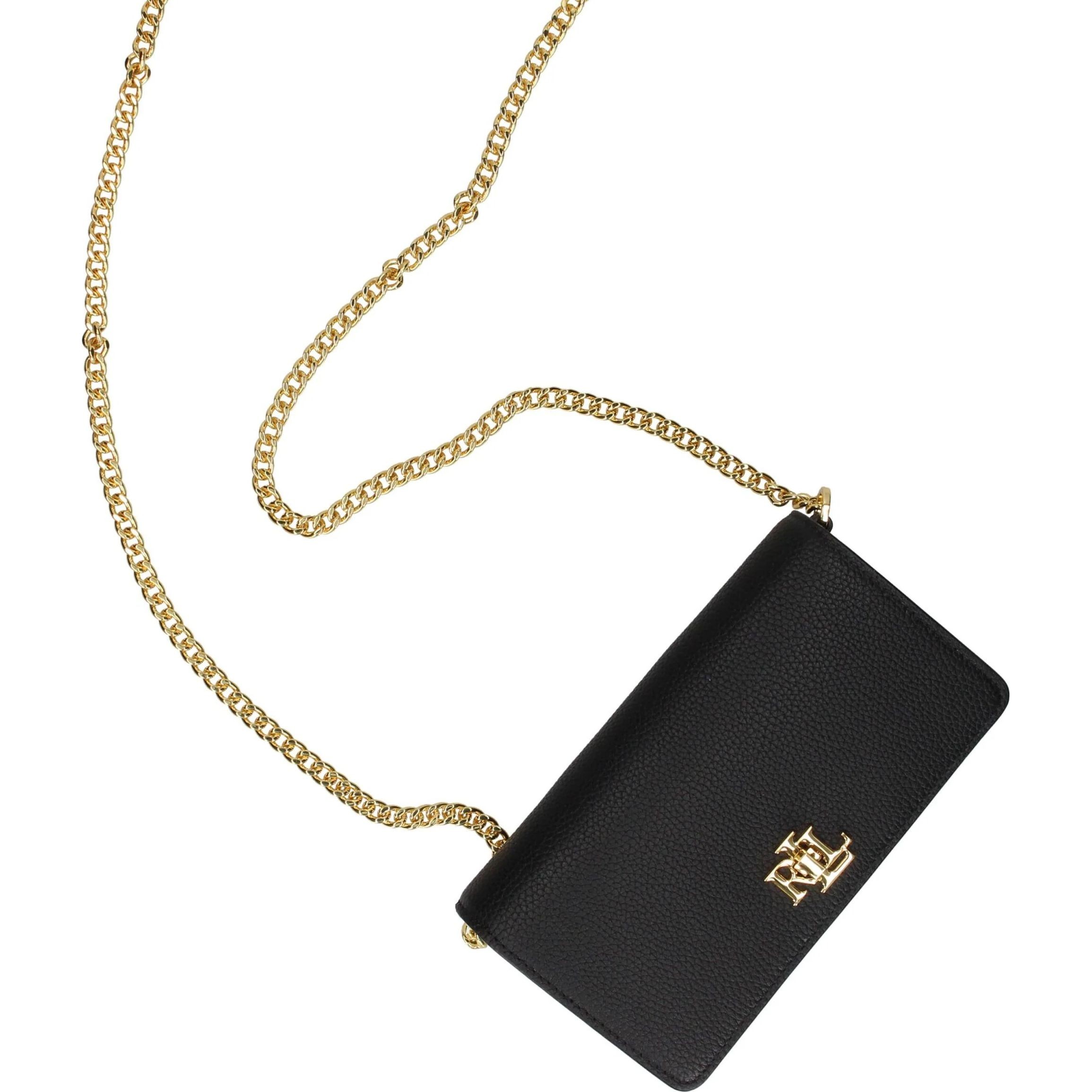 LAUREN RALPH LAUREN Rankinė per petį moterims, Juoda, Trnlk ph bg tech case 4