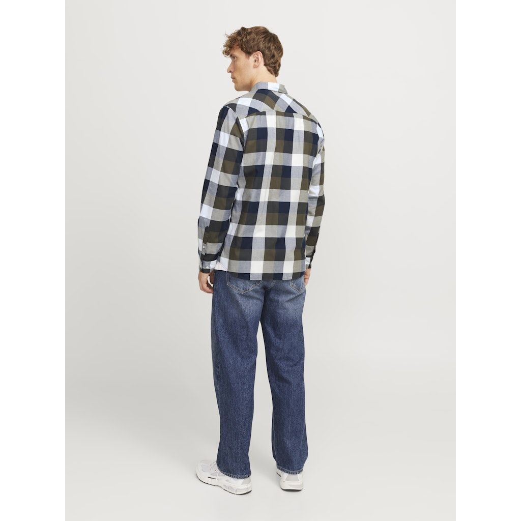 JACK & JONES Marškiniai ilgomis rankovėmis vyrams, Marga, Joshua buffalo twill shirt 7