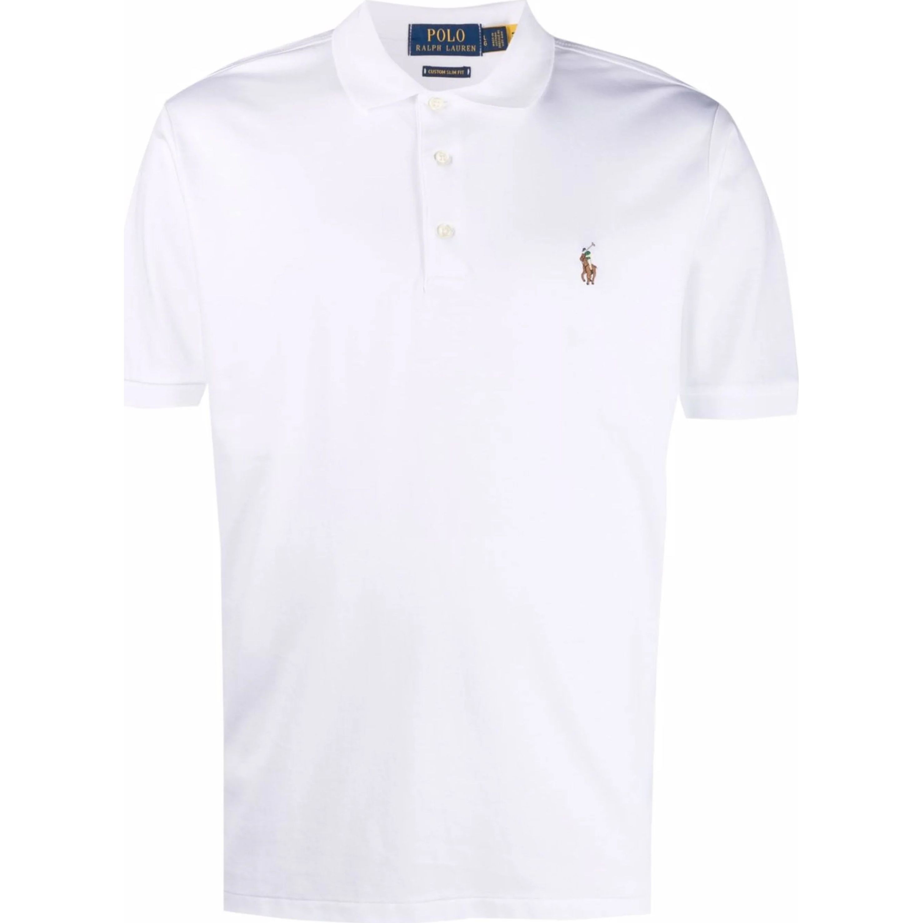 POLO RALPH LAUREN Polo marškiniai trumpos rank. vyrams, Balta, Polo shirt 1