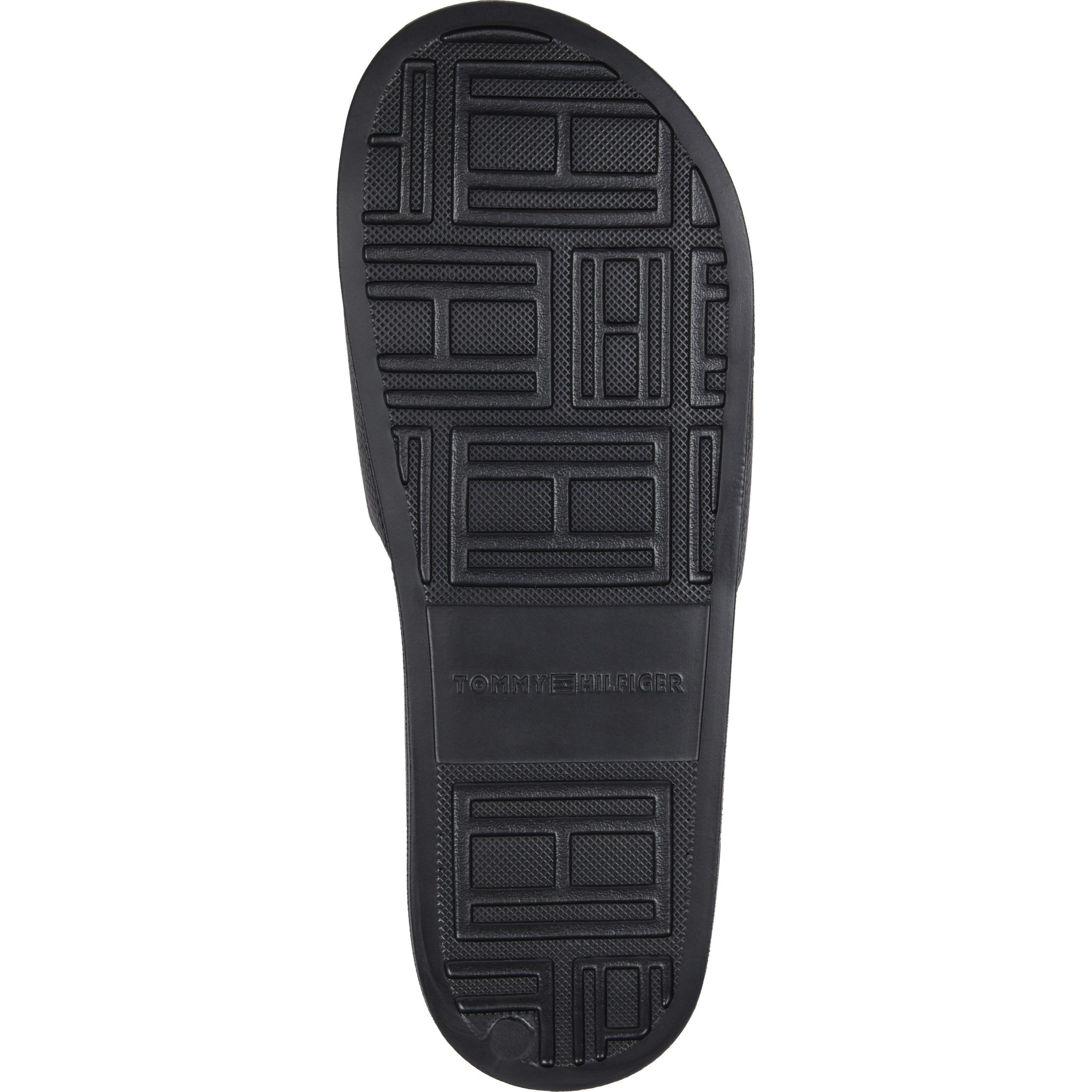 TOMMY HILFIGER Guminės šlepetės vyrams, Juoda, Nyc pool slide 4