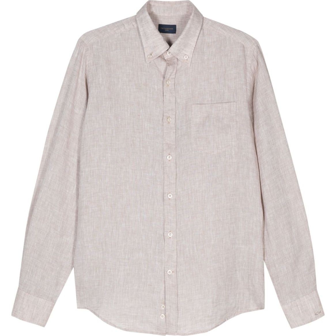 PAUL&SHARK Marškiniai ilgomis rankovėmis vyrams, Kūno, linen shirt 1