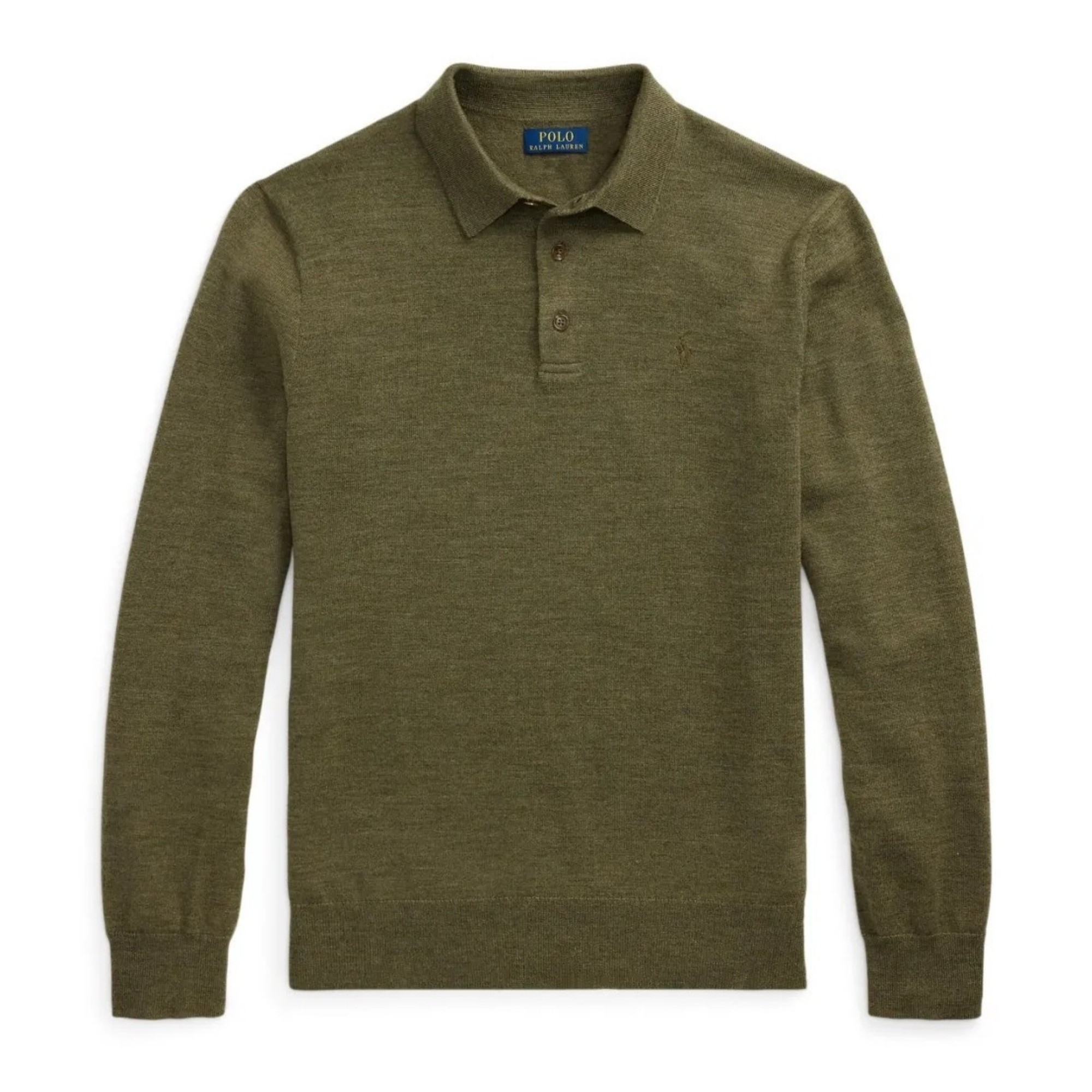 POLO RALPH LAUREN Megztinis vyrams, Žalia, Long sleeve pullover