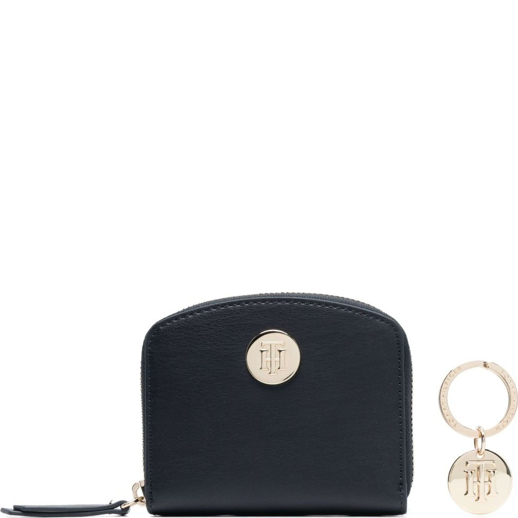 TOMMY HILFIGER Piniginė moterims, Mėlyna, CHIC MED WALLET AND CHARM GP 1