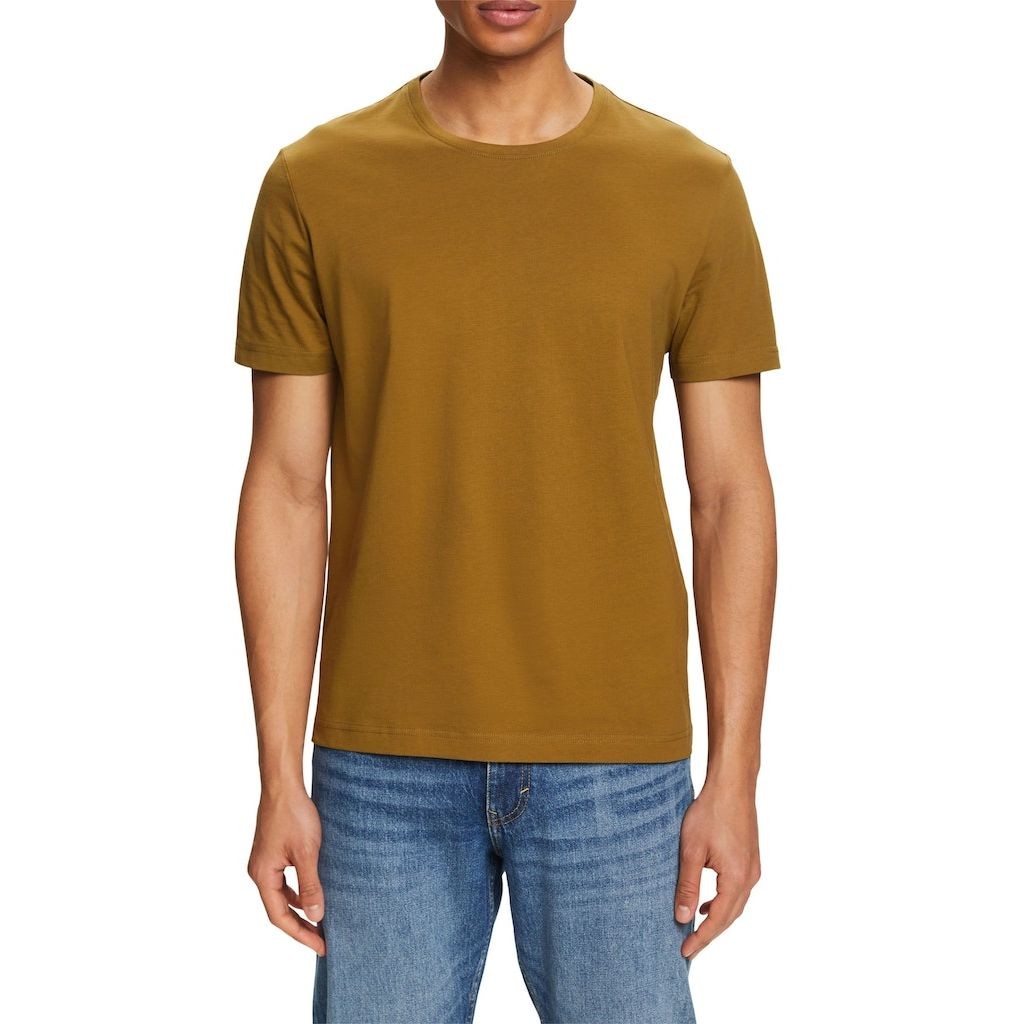 ESPRIT Marškinėliai vyrams, Žalia, Ocs reg cn ss t-shirts 2