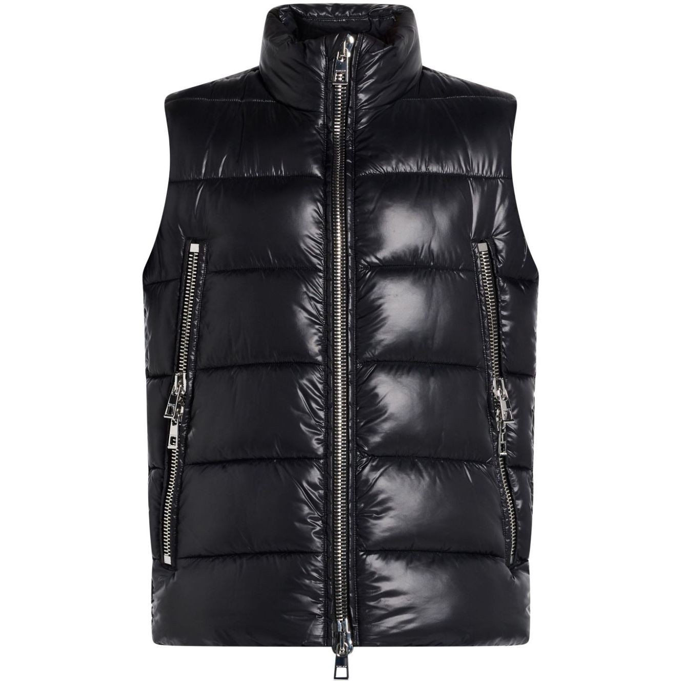 MICHAEL KORS Pūkinė liemenė vyrams, Juoda, Nylon puffer vest