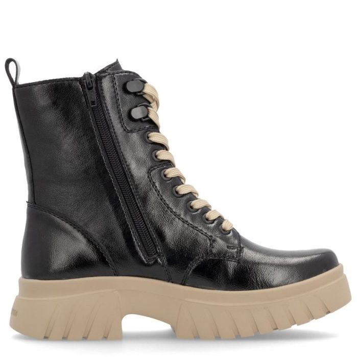 RIEKER EVOLUTION Aulinukai moterims, Juoda, Ladies mid height boots 3