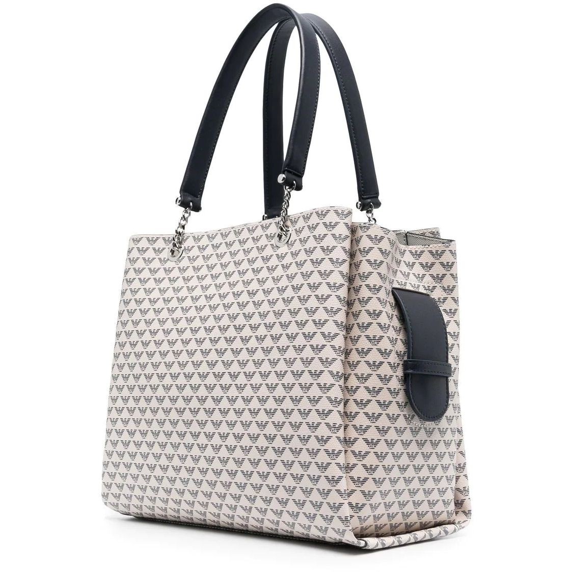 EMPORIO ARMANI Pirkinių krepšys moterims, Mėlyna, Shopping bag 2