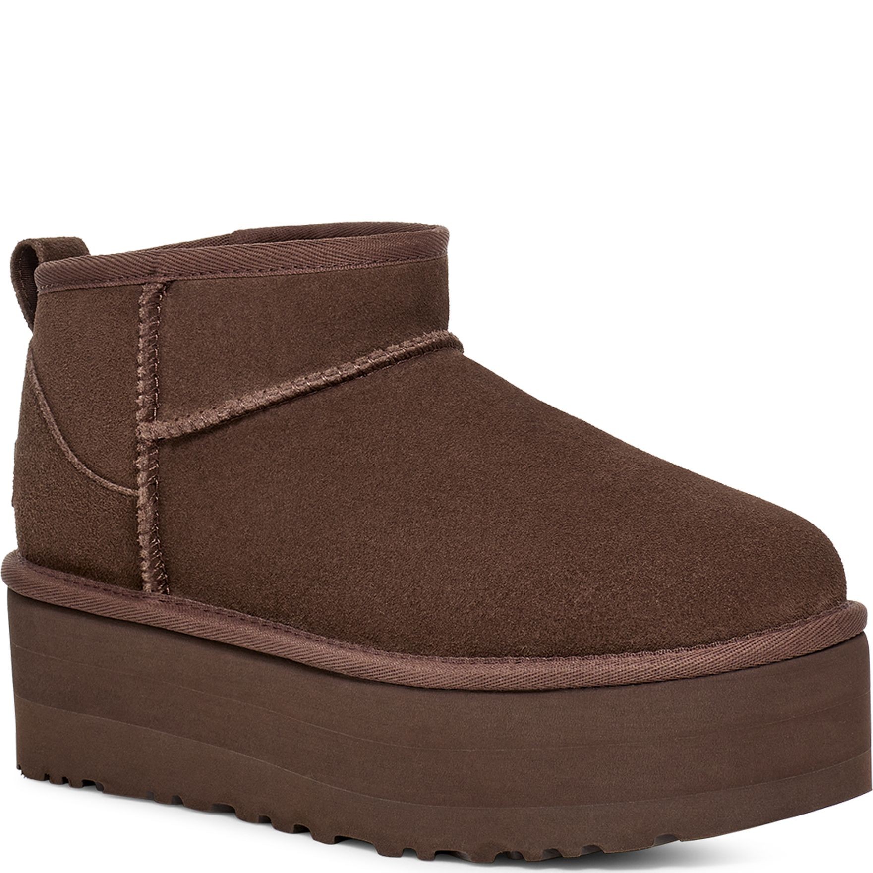 UGG Pašiltinti aulinukai moterims, Ruda, Classic Ultra Mini booties 1