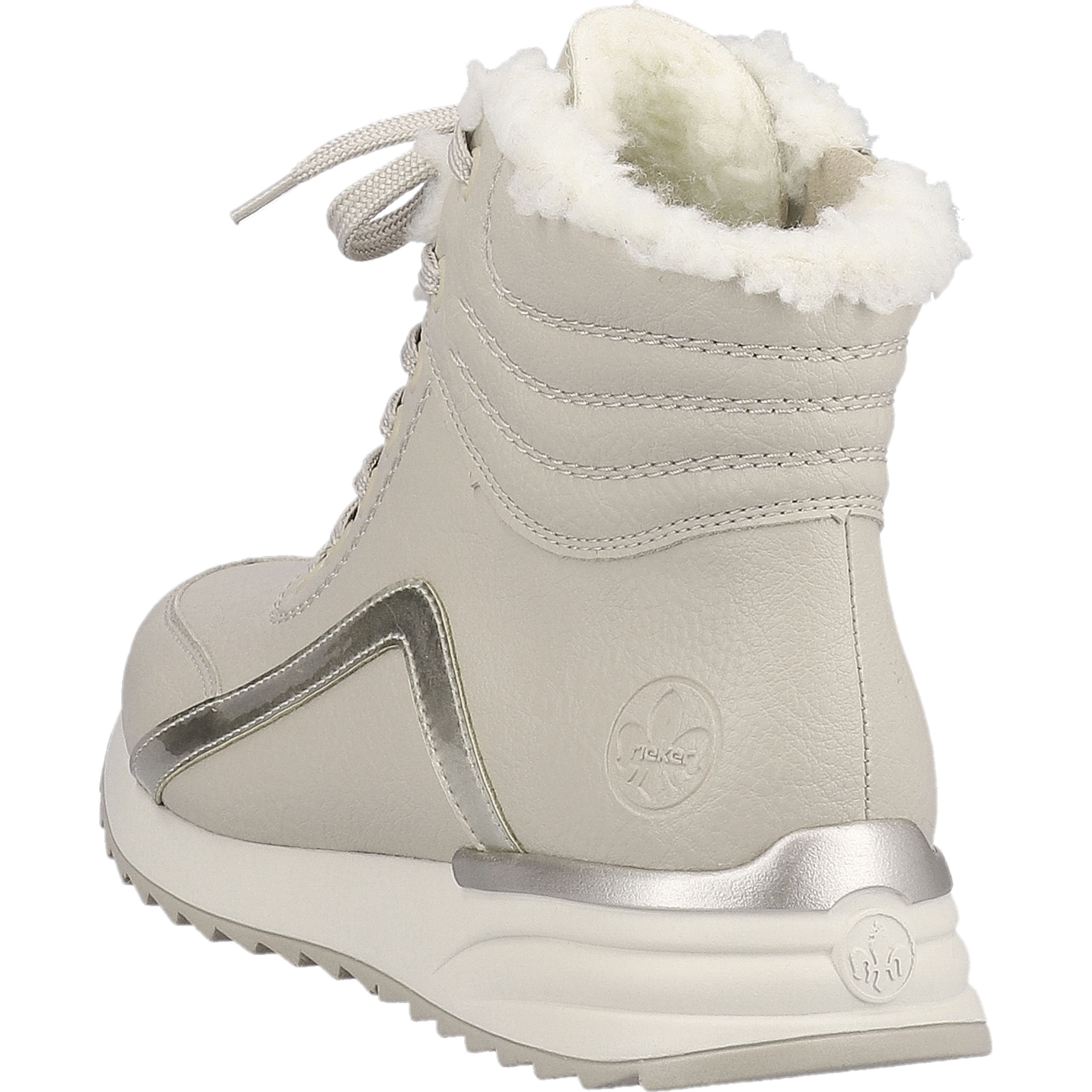 RIEKER Aulinukai moterims, Smėlio, Ladies mid height boots 6