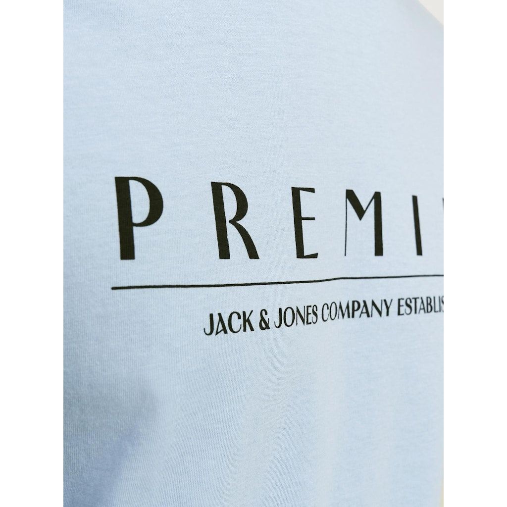 JACK & JONES Marškinėliai vyrams, Mėlyna, JPRSTAR TEE SS CREW 5