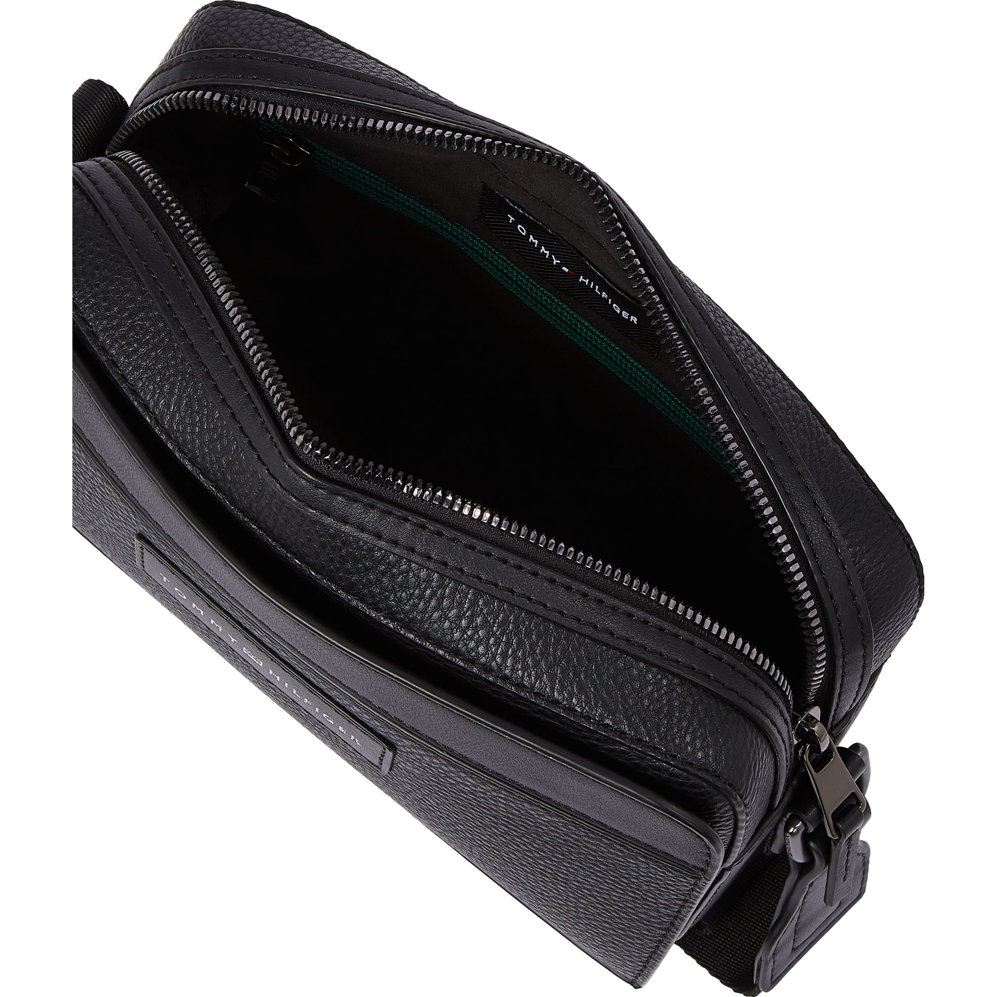 TOMMY HILFIGER Rankinė per petį vyrams, Juoda, Business reporter 5